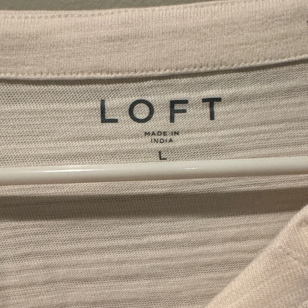 LOFT Button-Accent Top - Picture 2 of 4
